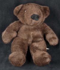 Eden Teddy Bear Brown Plush Stuffed Animal Vintage